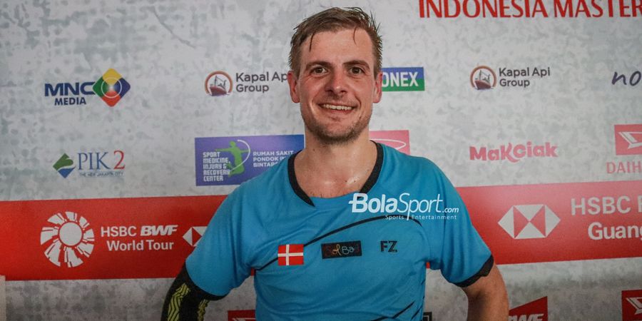 Pemain Denmark Curhat Hakim Garis Ketiduran, Panitia Indonesia Masters Minta Jangan Dibesar-besarkan