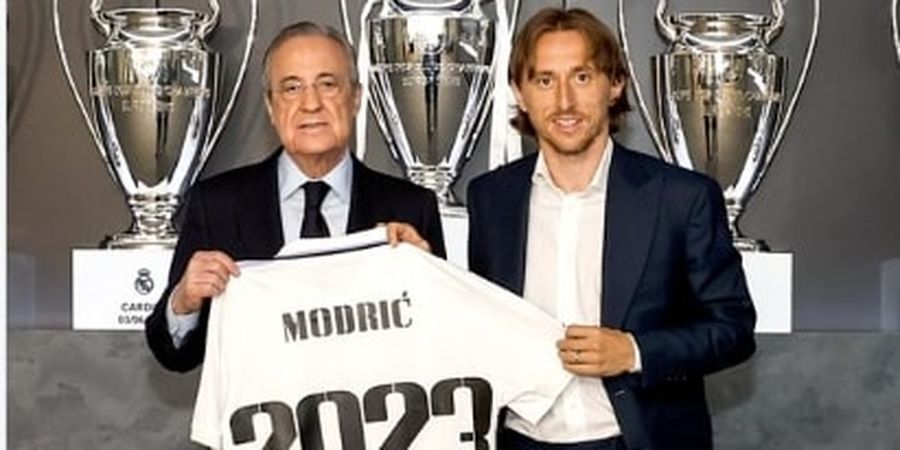 Resmi, Luka Modric Perpanjang Kontrak dengan Real Madrid Sampai 2023