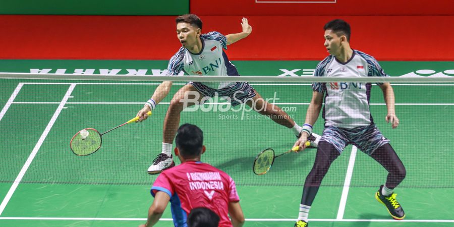 Hasil Indonesia Masters 2022 - Panas Sampai Akhir, Fajar/Rian Akhirnya Bisa Kalahkan Pram/Yere