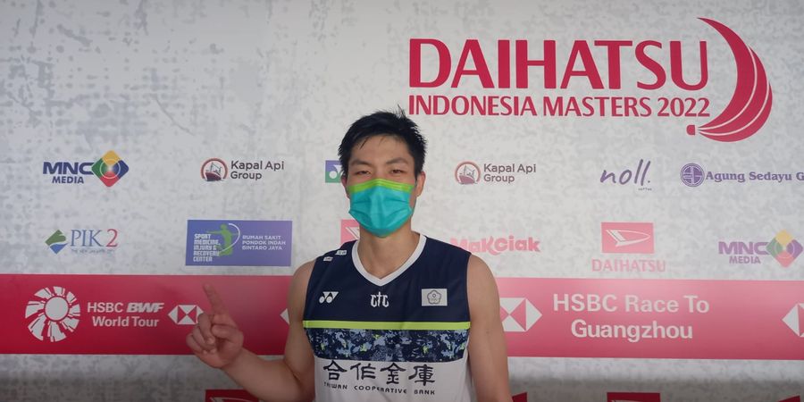 Indonesia Masters 2022 - Kalah dari Axelsen, Chou Tien Chen Akui Kalah Tenaga