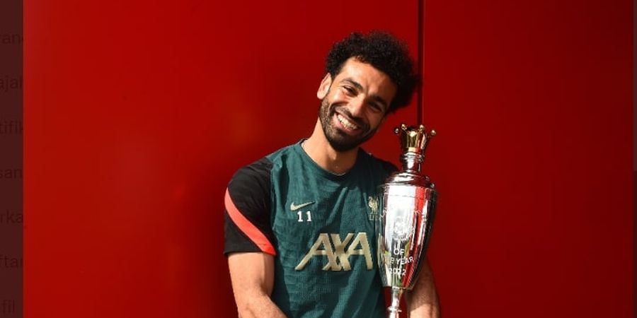 Mohamed Salah Menangkan PFA Player of the Year, Singkirkan Ronaldo