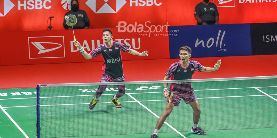 Hasil Indonesia Masters 2022 - Musuh Kocar-kacir, Fajar/Rian ke Final Via Skor Kembar