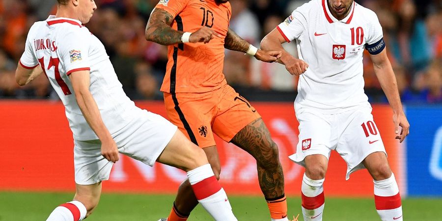 Hasil UEFA Nations League - Diwarnai Dua VAR, Belanda Bermain Seri Lawan Polandia