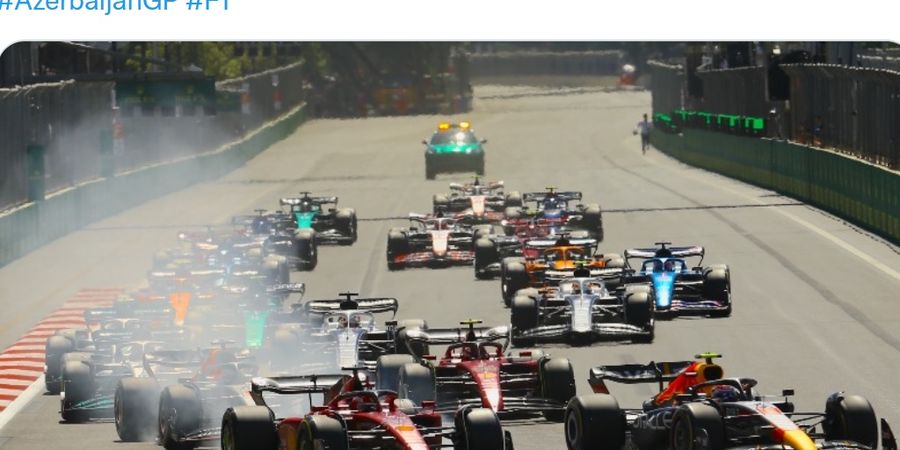 Hasil F1 GP Azerbaijan 2022 - Ferrari Patah Hati, Red Bull Dominasi