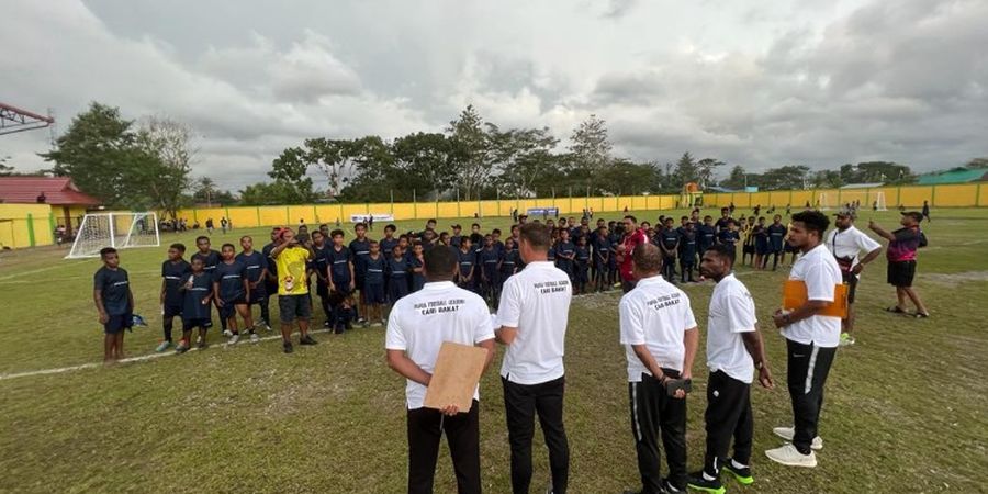 Sukses di Timika, Cari Bakat Papua Football Academy Lanjut ke Merauke dan Jayapura