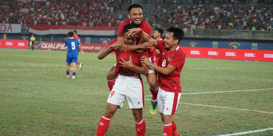 Cetak Gol Pembuka Pesta Timnas Indonesia atas Nepal, Dimas Drajad Dedikasikan Gol Untuk Sosok Spesial