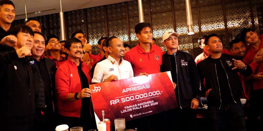 Guyur Bonus Timnas Indonesia Sebesar 500 Juta Rupiah, Juragan 99: Terima Kasih untuk Perjuangan Luar Biasa