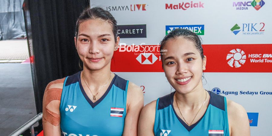 Indonesia Masters 2023 - Tundukkan Apriyani/Fadia, Pasangan Thailand Incar Gelar