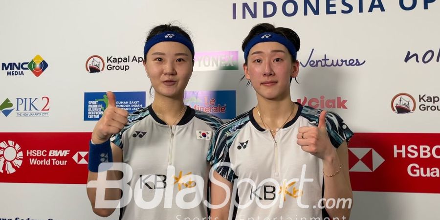 Indonesia Open 2022 - Lee/Shin: Kami Tak Mau Kalah 2 Kali dari Apri/Fadia