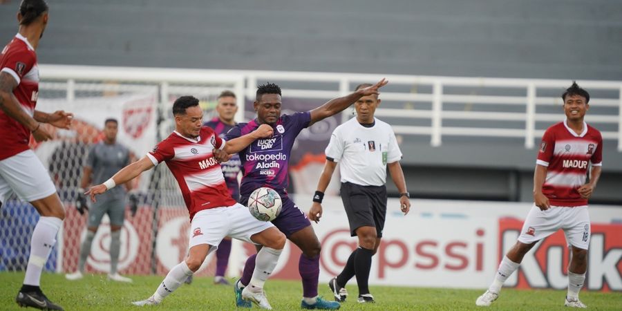 Hasil Liga 1 2022-2023 - Pesta Gol atas Barito Putera, Madura United Amankan Puncak Klasemen Sementara