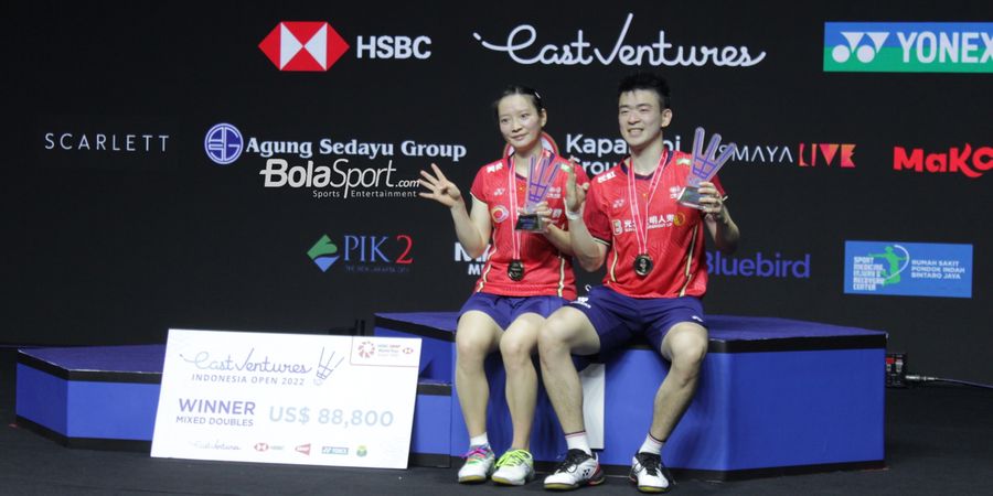 Indonesia Open 2022 - Raih Titel di Istora, Zheng/Huang Mengaku Semakin Padu