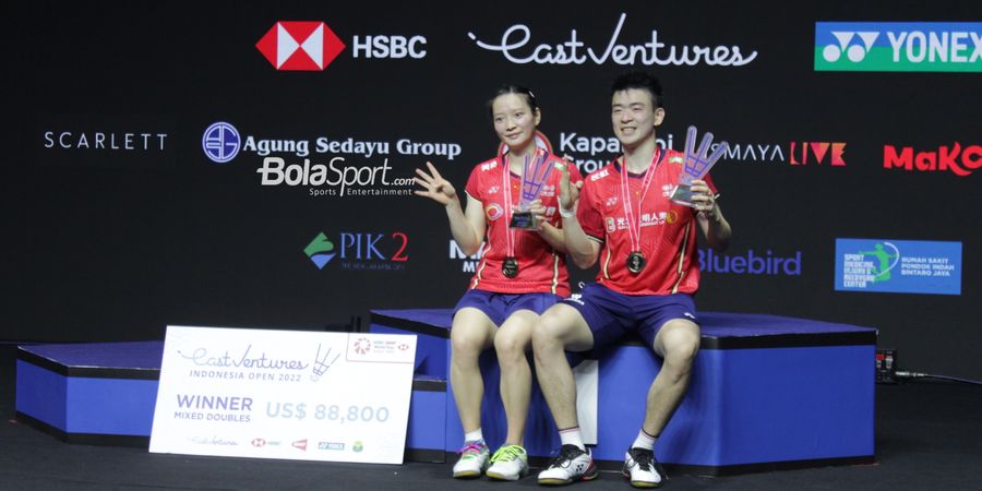 Hasil Final Denmark Open 2022 - Bikin Merana Rekan Senegara, Zheng/Huang Belum Ada Obat