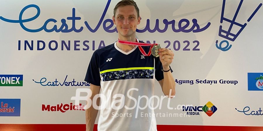 Juarai Indonesia Open 2022, Viktor Axelsen Curhat Susahnya Konsisten