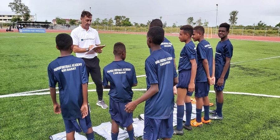 Giliran Talenta Jayapura Ikut Papua Football Academy Cari Bakat