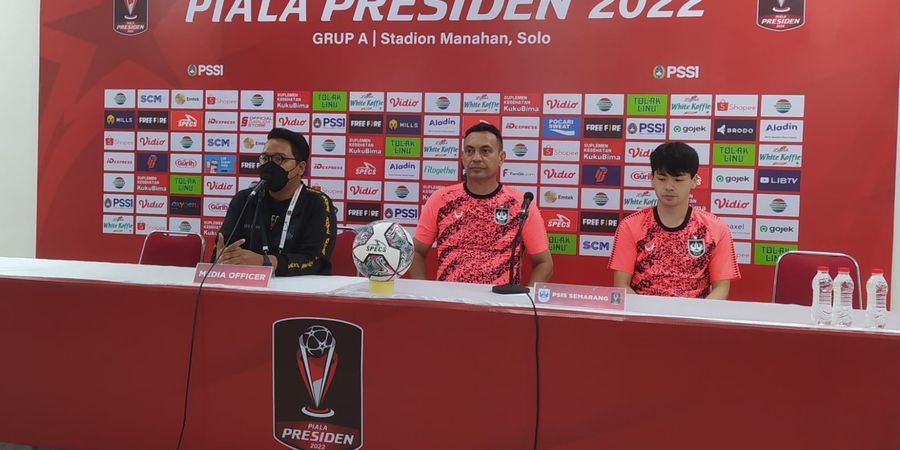 Piala Presiden 2022 - Cuma Butuh Imbang, PSIS Semarang Tetap Targetkan 3 Poin Lawan PSS Sleman
