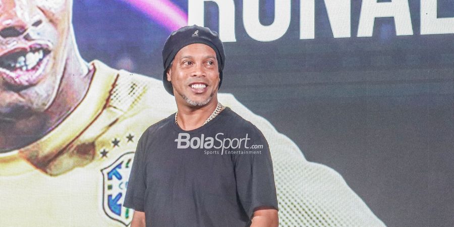 Reaksi Tak Terduga Ronaldinho Saat Diajak Ngobrol Bahasa Indonesia