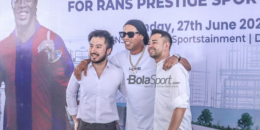 Raffi Ahmad Sesumbar Datangkan Cristiano Ronaldo Pasca Ronaldinho