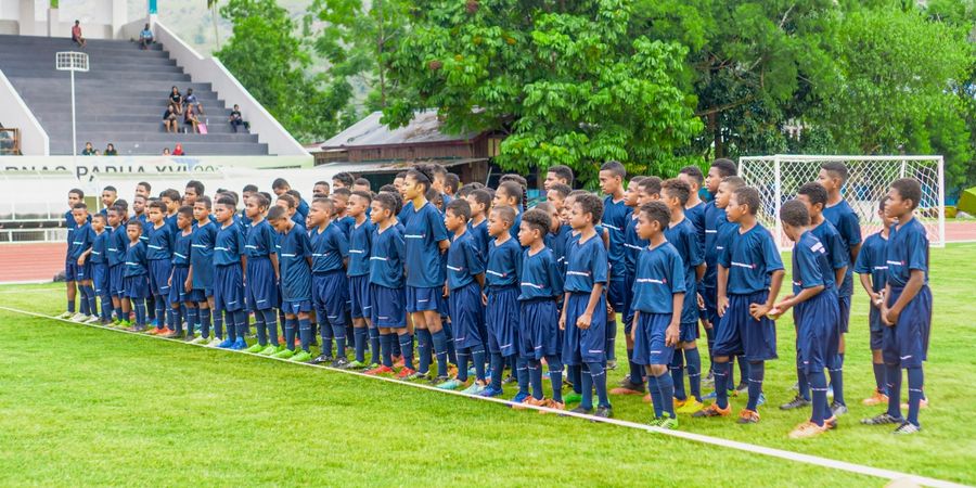 Jaring 21 Pemain, Papua Football Academy Cari Bakat Selesai di Jayapura