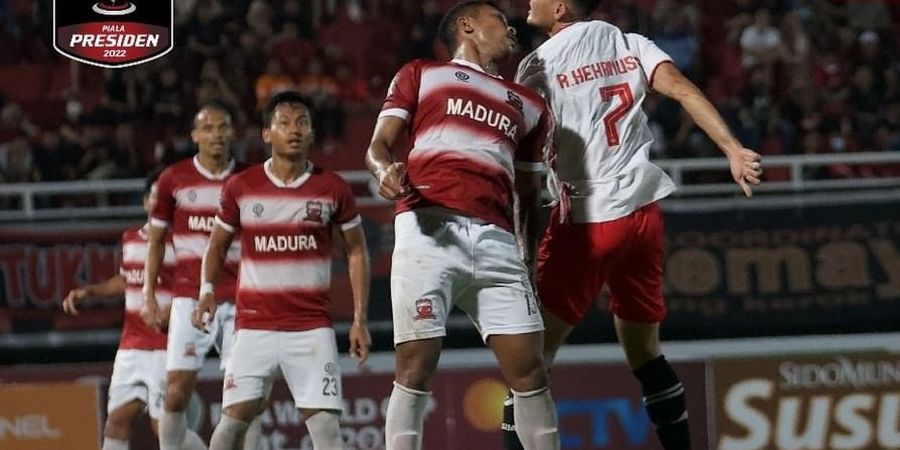 Hasil Piala Presiden 2022 - Dikalahkan Madura United, Persija Jadi Tim Terburuk