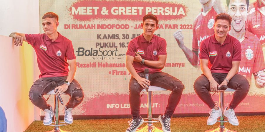 Tiga Pemain Persija Kumpul Asik Bersama The Jakmania di Jakarta Fair 2022