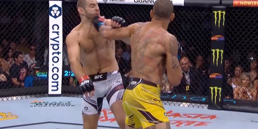 Hasil UFC 276 - Bikin Tarzan Makan Omongan Sendiri, Monster Peng-KO Adesanya Tatap Duel Gelar