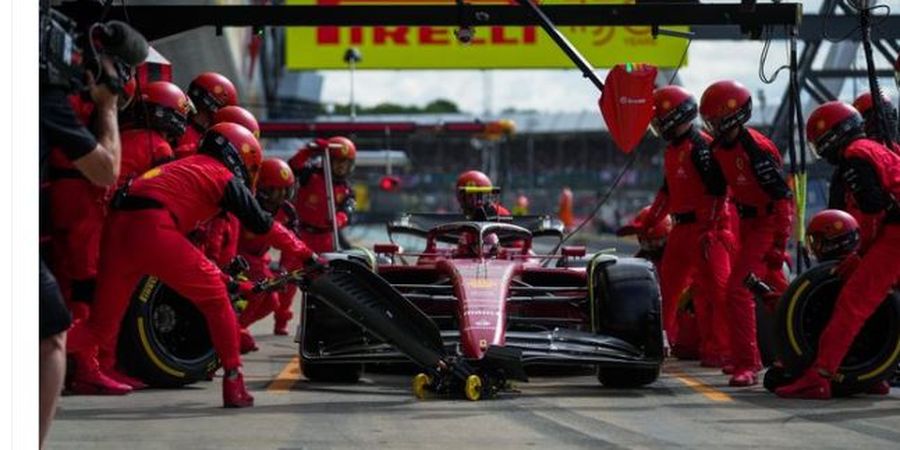 F1 GP Inggris 2022 - Diwarnai Crash Horor, Ferrari Full Senyum
