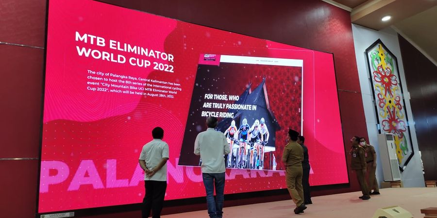 Kalteng Bersiap Jadi Tuan Rumah MTB Eliminator World Cup 2022