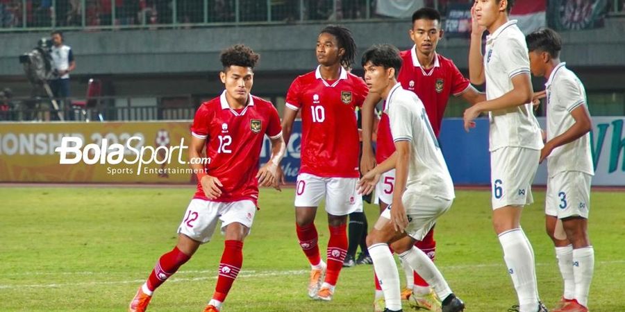 Hasil Piala AFF U-19 2022 - Kehilangan Marselino Ferdinan, Timnas U-19 Indonesia Ditahan Thailand Tanpa Gol