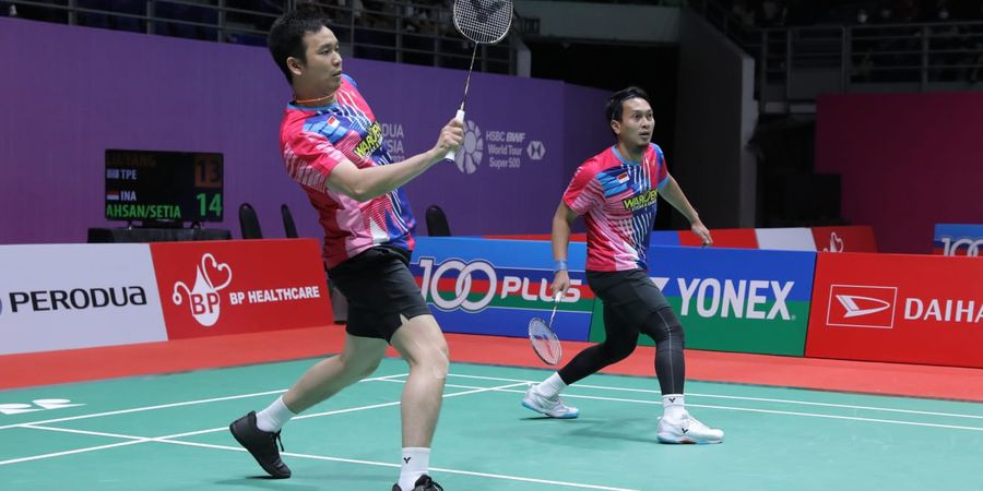 Hasil Malaysia Masters 2022 - Tundukkan Pasangan China, Ahsan/Hendra ke Final