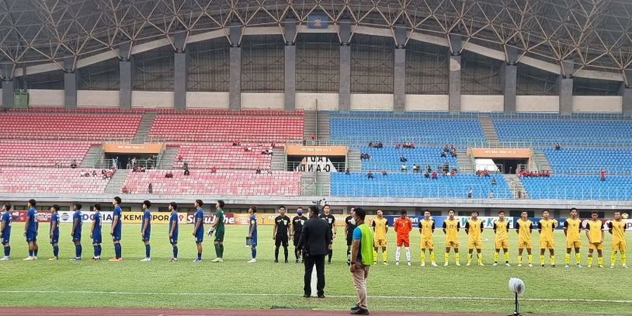 Hasil Piala AFF U-19 2022 -- Diwarnai Insiden Mati Lampu, Thailand Tenggelamkan Brunei Darussalam