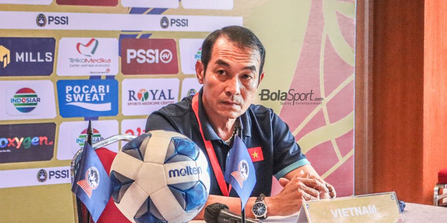 Piala AFF U-19 2022 - Soal Tekanan Suporter dari Pendukung Timnas U-19 Indonesia, Pelatih Vietnam U-19 Angkat Bicara