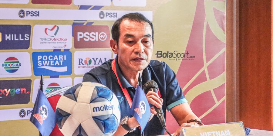 Pelatih Vietnam Khawatir Suporter Indonesia Ganggu Mental Pemainnya di Semifinal Piala AFF U-19 2022
