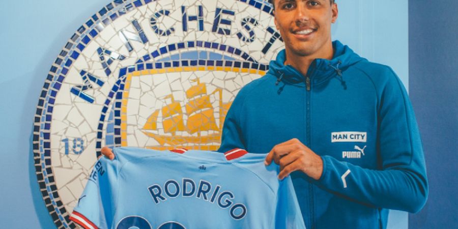 Kerasan di Manchester City, Rodri Perpanjang Kontrak hingga 2027