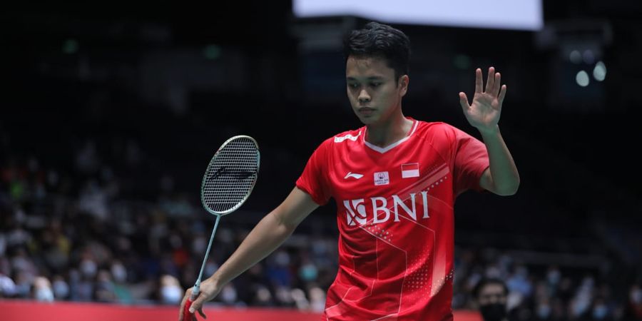 Hasil Final Singapore Open 2022 - Anthony Ginting Juara, Indonesia Full Senyum