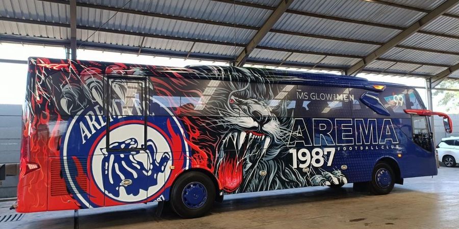 Perkenalkan Bus Tim Terbaru, Presiden Arema FC Harap Jadi Pemicu Semangat dalam Bertanding