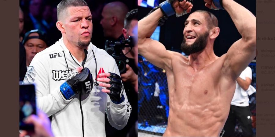 Khamzat Chimaev Terlalu Besar dan Kuat, Nate Diaz Harus Main Bawah jika Ingin Menang