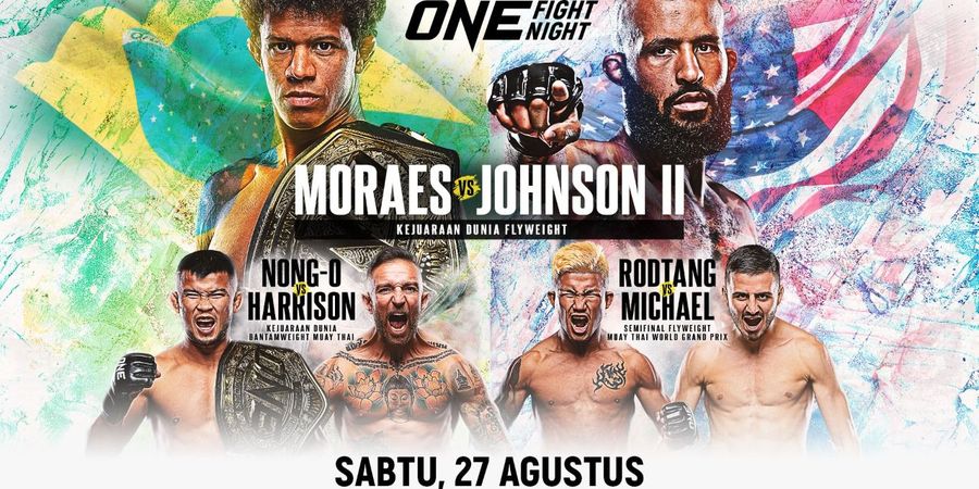 Adriano Moraes vs Demetrious Johnson II Tandai Era Baru, ONE Championship dan Prime Video Rilis Jadwal 2022