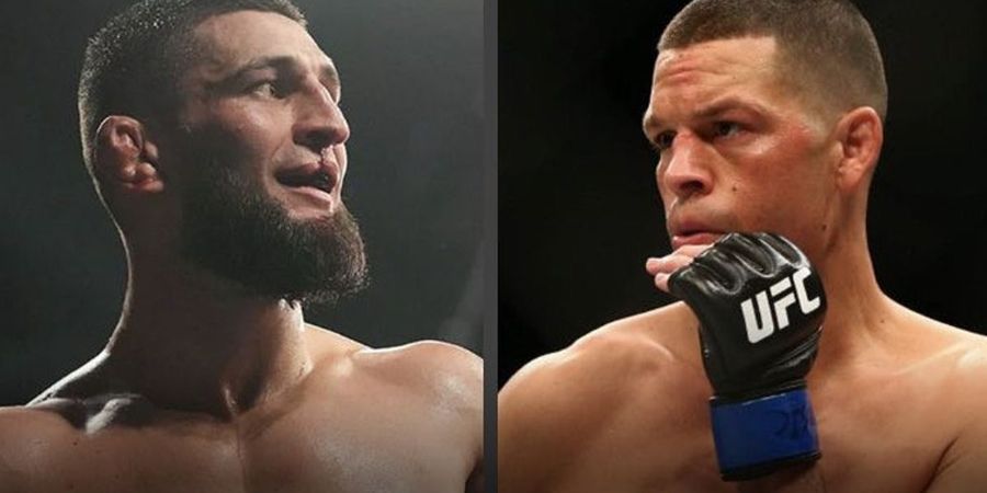 UFC 279 - Bahaya! Nate Diaz Dilindas Khamzat Chimaev yang Terlalu Besar