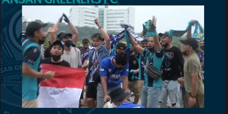 Tak Ada Hubungan Arema FC dengan Asnawi, Aremania Cabang Korea Tetap Dendangkan Chant untuk Ansan Greeners