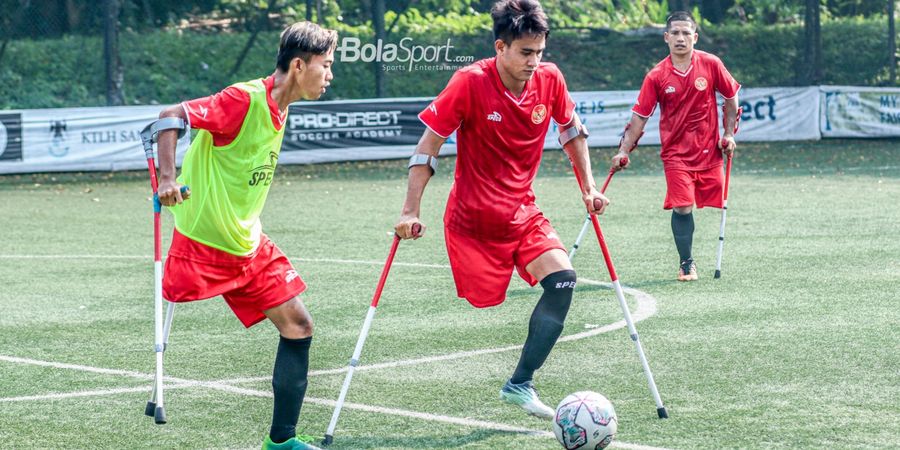 Target Timnas Sepak Bola Amputasi Indonesia dan Persaingan di Piala Dunia 2022