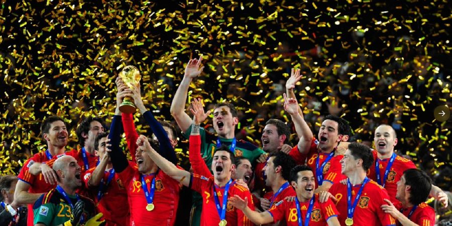 SEJARAH PIALA DUNIA - Ketika Tiki-Taka Membius Jutaan Pasang Mata dan Bawa Spanyol Jadi Kampiun Piala Dunia 2010