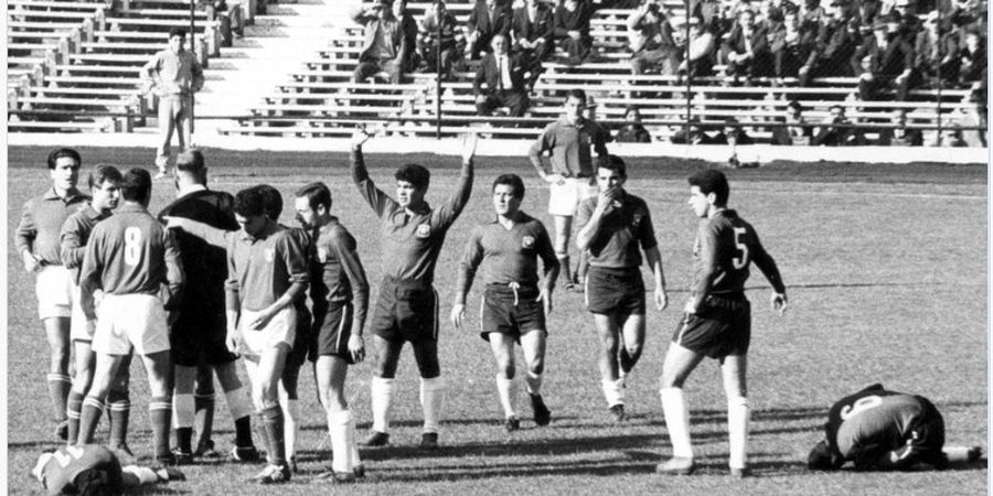 SEJARAH PIALA DUNIA - Cile Vs Italia 1962: Laga Paling Keji dan Brutal sampai Timbulkan Fitnah dan Kebencian