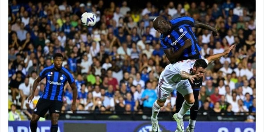Inter Vs Lyon, Gol Romelu Lukaku Datang tapi Nerazzurri Masih Sukar Menang