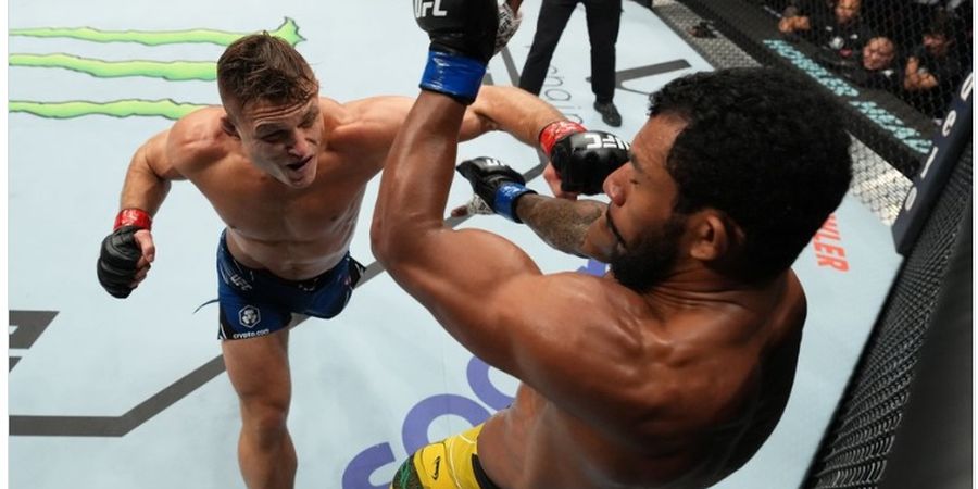 Hasil UFC 277 - Debut Manis Monster Kelas Berat, Korban Islam Makhachev Menang KO