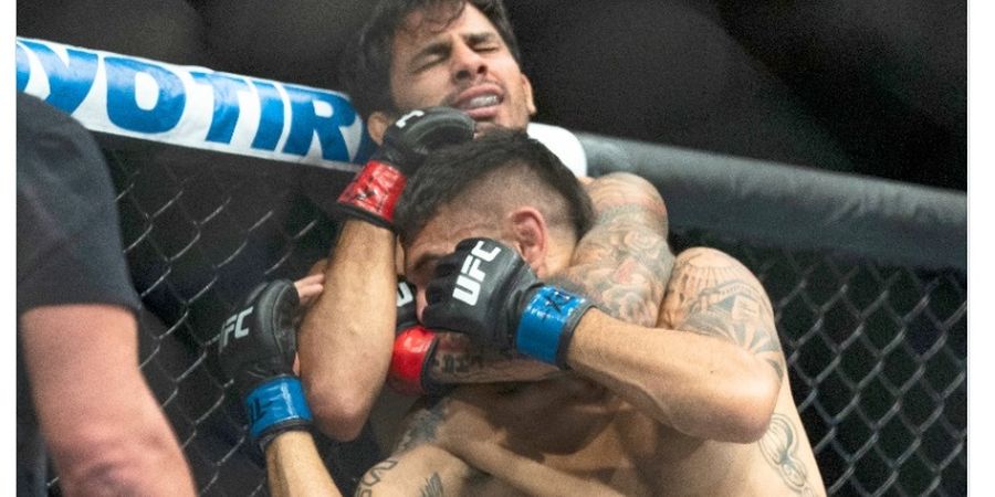 Hasil UFC 277 - Kanibal Minta Gendong, Kunci Lawan Dalam 1,5 Menit
