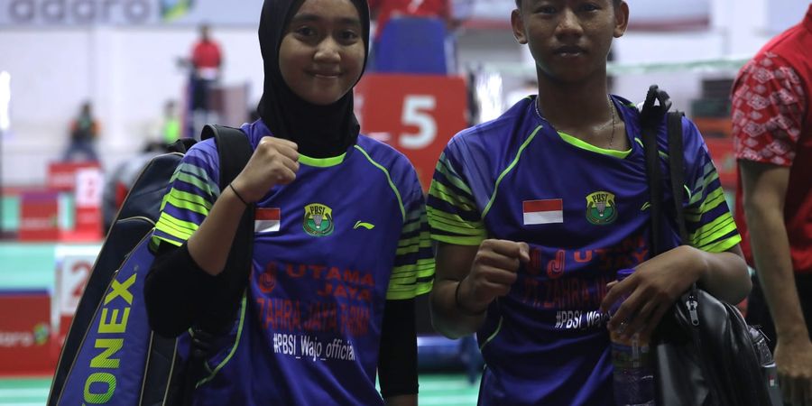 Piala Presiden 2022 - Atasi Gugup Abil/Nurhikmah Lolos ke Babak Kedua