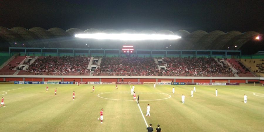 Kecolongan Gol Penalti, Timnas U-16 Indonesia Tertinggal dari Vietnam di Babak Pertama
