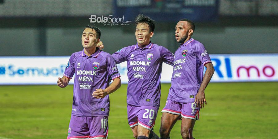 Hasil Liga 1 - Diwarnai Dua Brace, Persita Tangerang Permalukan Bhayangkara FC