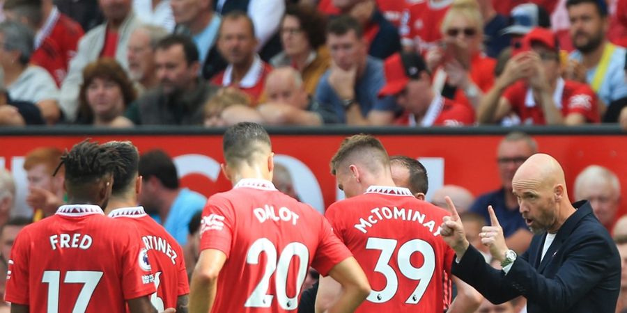 Hasil Liga Inggris - Pascal Gross Menggila, Manchester United Merana dan Erik ten Hag Ikuti Jejak Louis van Gaal