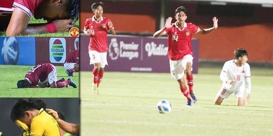 Media Vietnam Soroti Tangis Bahagia Pemain Timnas U-16 Indonesia, Sebut Saking Ngebet Menang